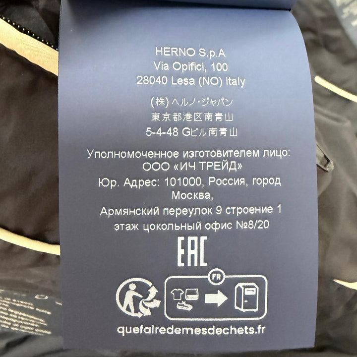 Great Herno Down jacket LESKIMO legend Navy Nylon mens 44 PI004ULE