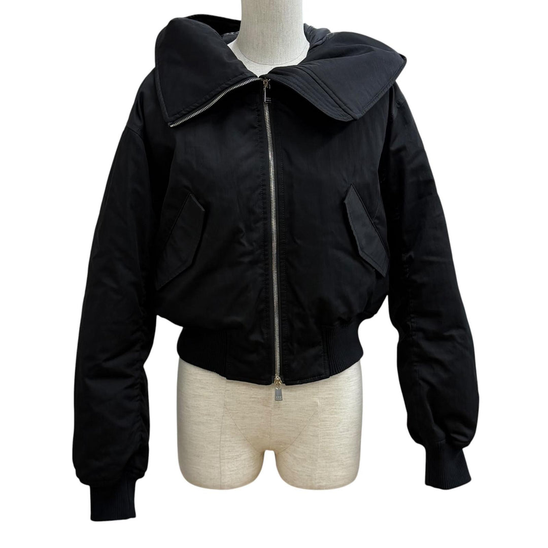 Excellent TATRAS Down jacket BESCI Logo patch ZIP UP black cotton 3 LTME24A4511