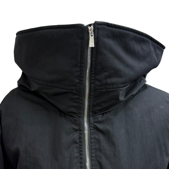 Excellent TATRAS Down jacket BESCI Logo patch ZIP UP black cotton 3 LTME24A4511