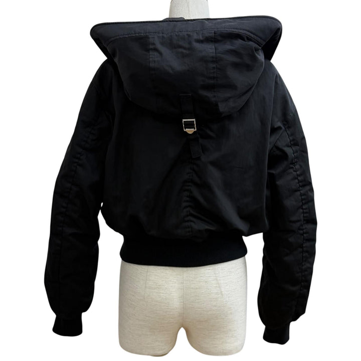 Excellent TATRAS Down jacket BESCI Logo patch ZIP UP black cotton 3 LTME24A4511