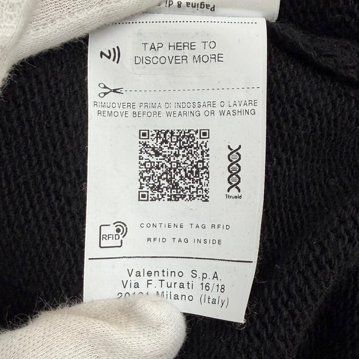 Great VALENTINO knit black Virgin wool Women XS 4B3KC53X8E4
