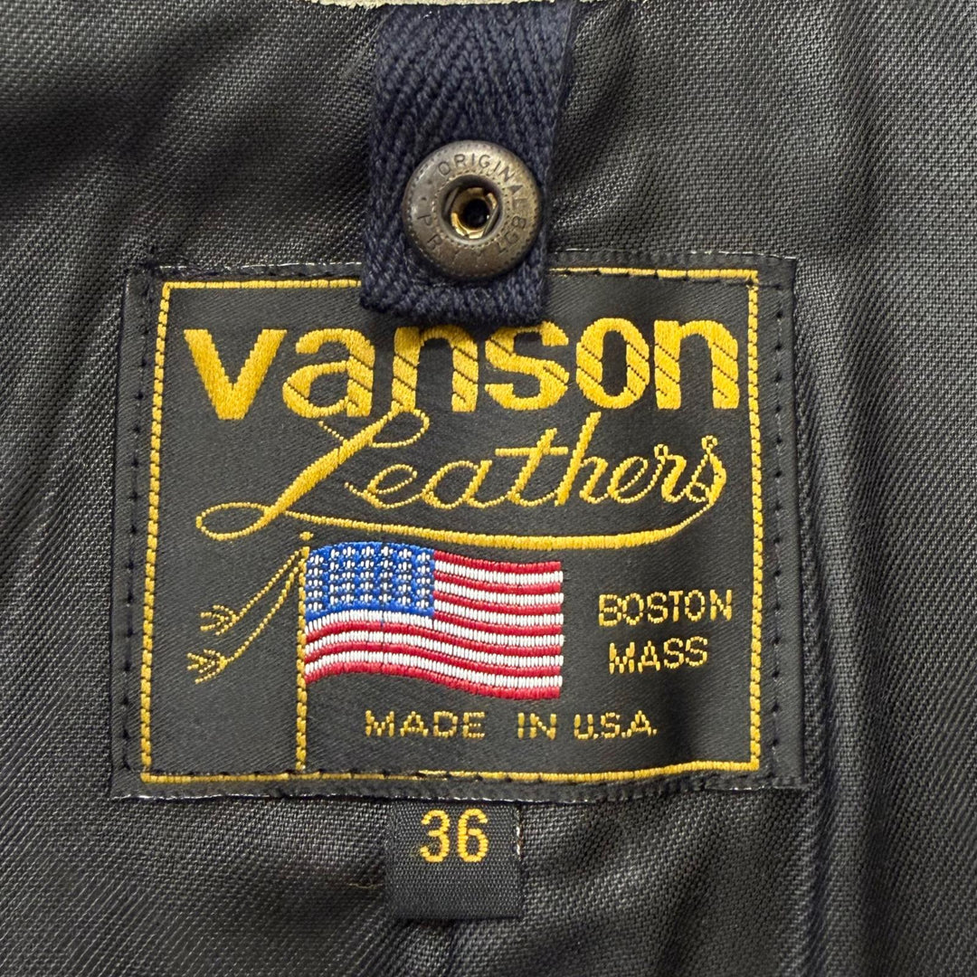 Great VANSON Leather jacket ONE STAR LEATHER JACKET One Star Biker Jacket