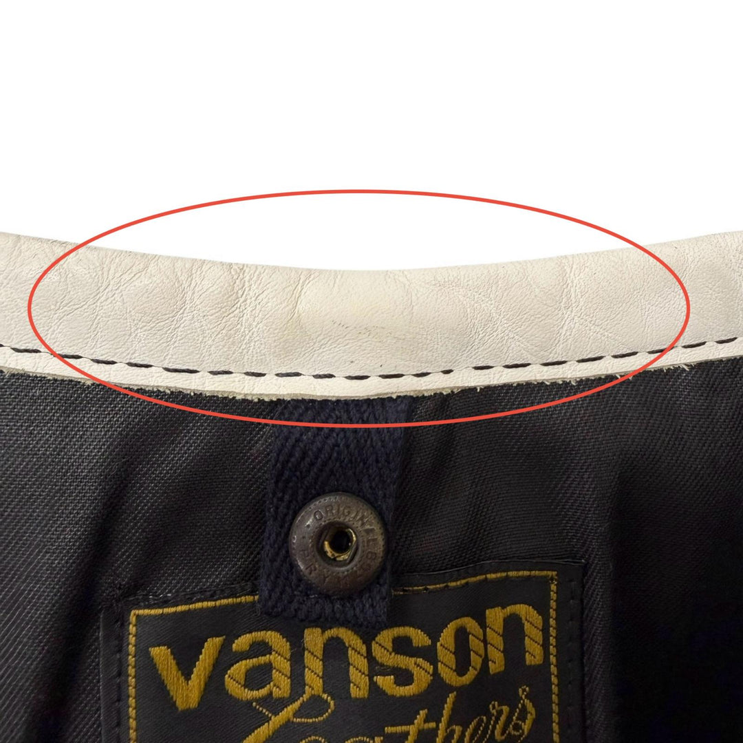 Great VANSON Leather jacket ONE STAR LEATHER JACKET One Star Biker Jacket