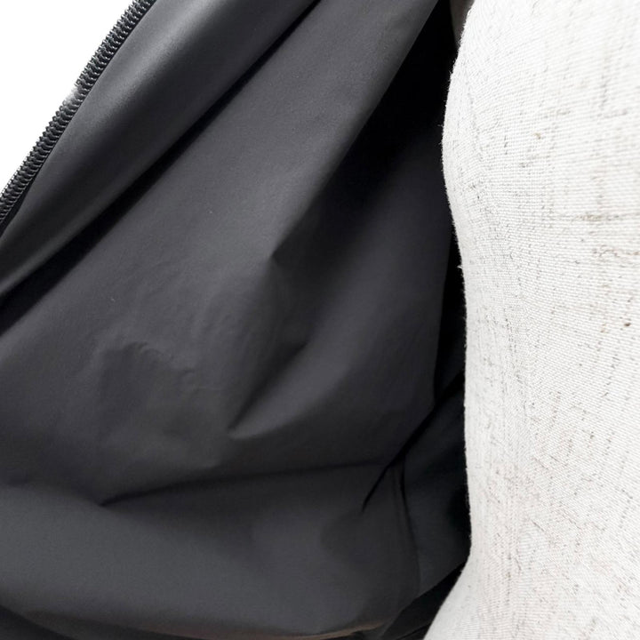 Excellent Herno Jacket Zip-up hoodie jacket black cotton Women XS JC000100D