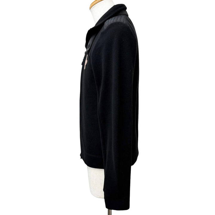 Great MONCLER GRENOBLE Jacket MAGLIA CARDIGAN freeze black
