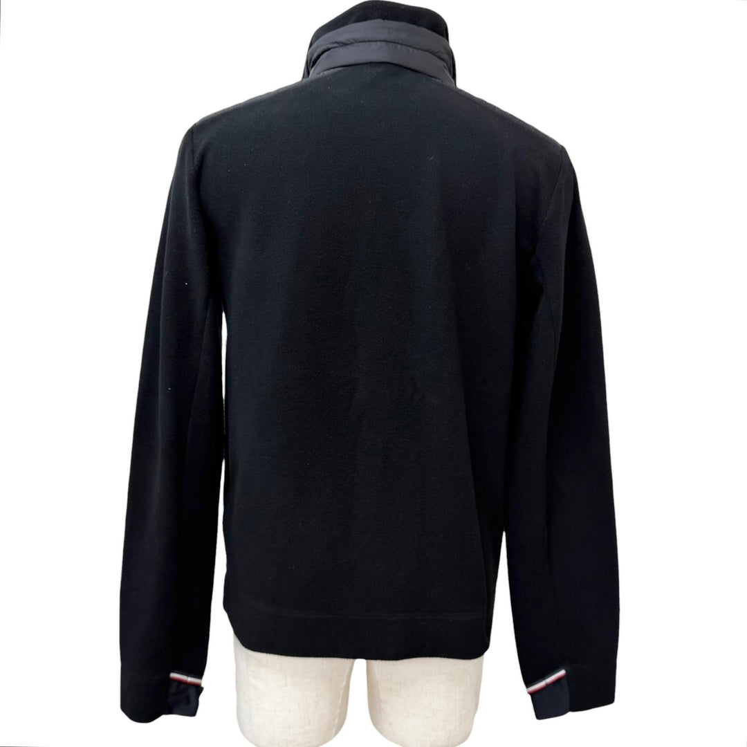 Great MONCLER GRENOBLE Jacket MAGLIA CARDIGAN freeze black