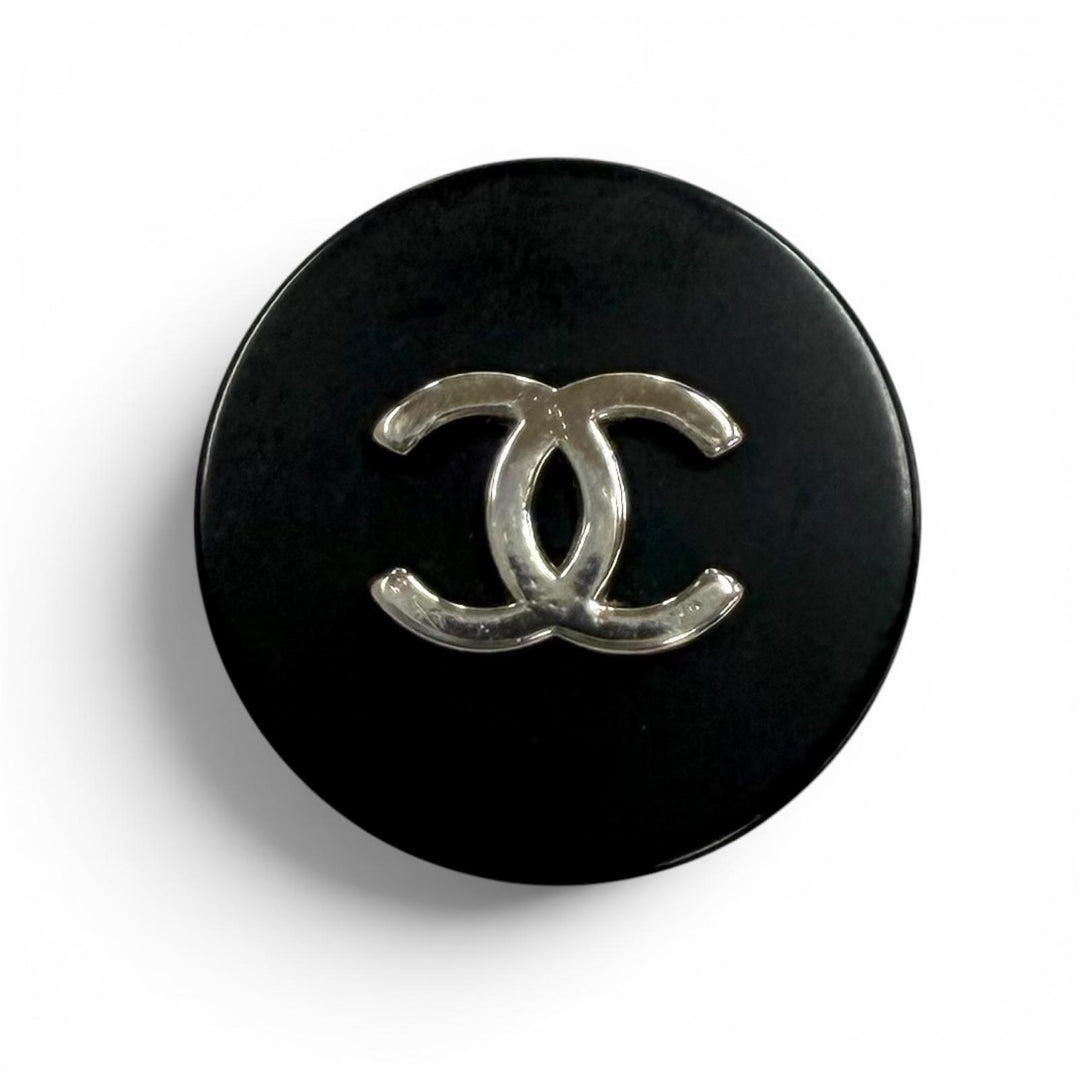Great CHANEL button COCO Mark Buttons: 1 large, 6 small (7-piece set) black