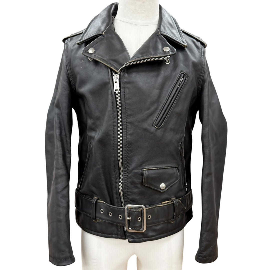 Excellent schott Leather jacket 110th Anniversary ONESTAR RIDERS