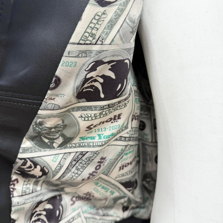Excellent schott Leather jacket 110th Anniversary ONESTAR RIDERS