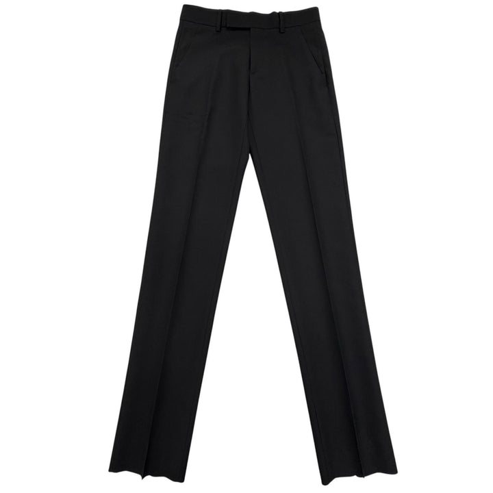 Pristine DIOR Pants slacks black wool mens 44 013C120A4441