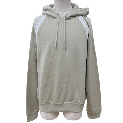 Pristine HERMES hoodie Raglan sleeve pullover green cotton mens S