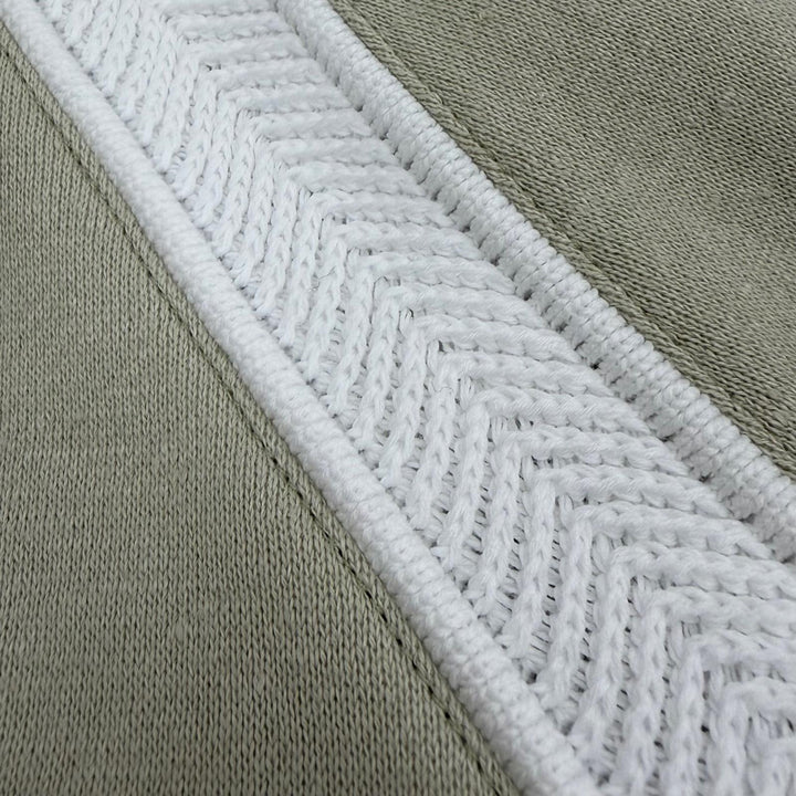 Pristine HERMES hoodie Raglan sleeve pullover green cotton mens S