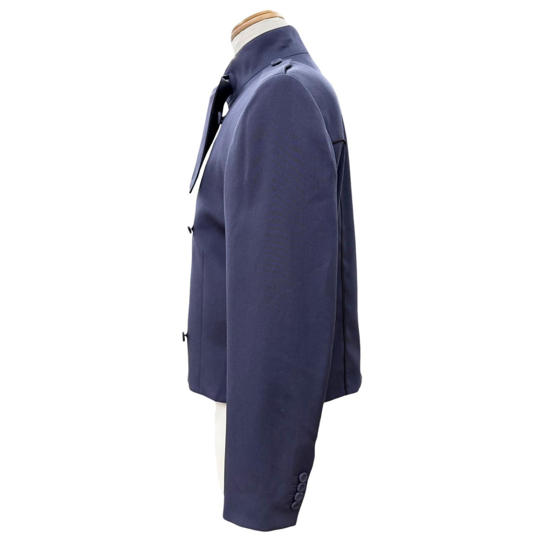 Excellent DIOR Jacket Cashmere blend Napoleon purple wool mens 48 143C208A5307