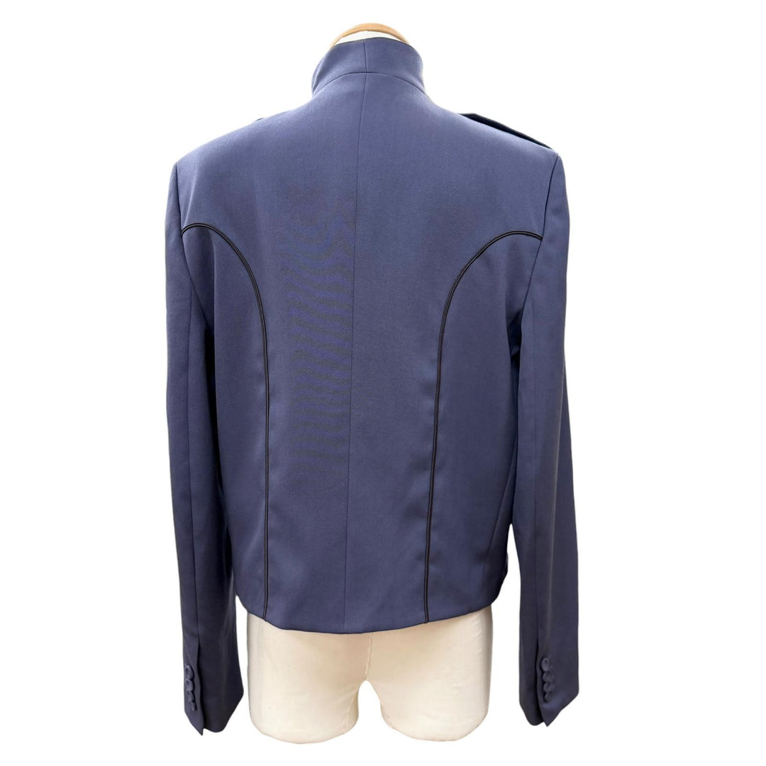 Excellent DIOR Jacket Cashmere blend Napoleon purple wool mens 48 143C208A5307
