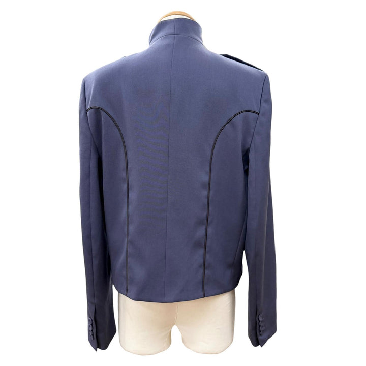 Excellent DIOR Jacket Cashmere blend Napoleon purple wool mens 48 143C208A5307