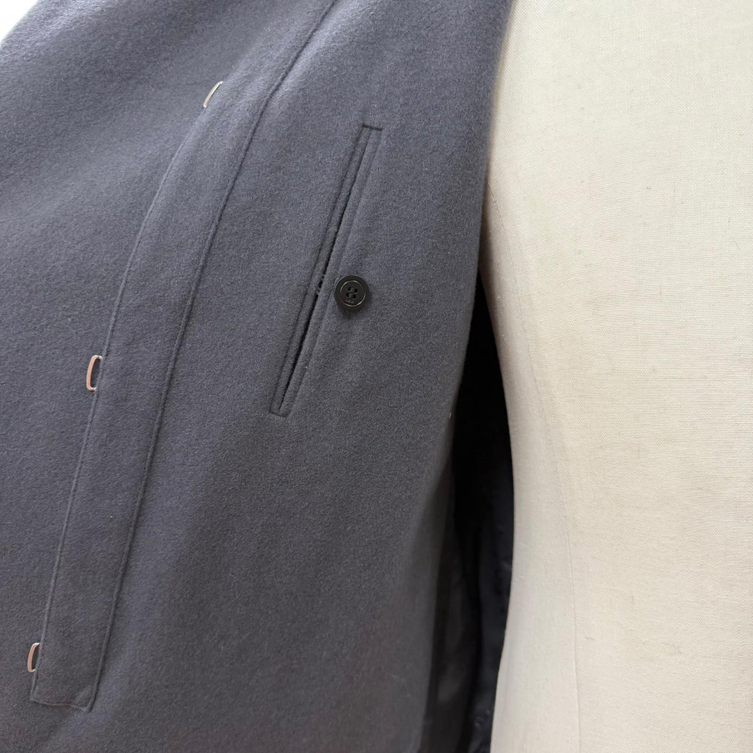 Excellent DIOR Jacket Cashmere blend Napoleon purple wool mens 48 143C208A5307