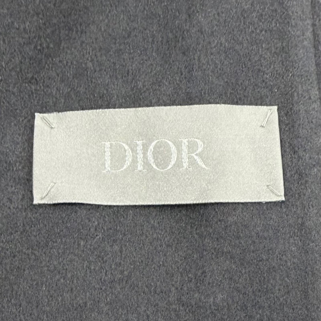 Excellent DIOR Jacket Cashmere blend Napoleon purple wool mens 48 143C208A5307