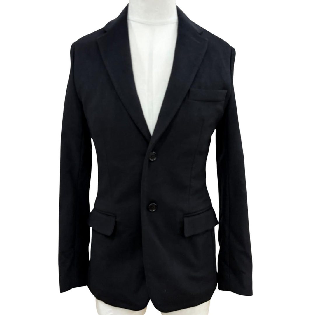 Excellent DIOR tailored jacket black cashmere mens 44 933C224A3225