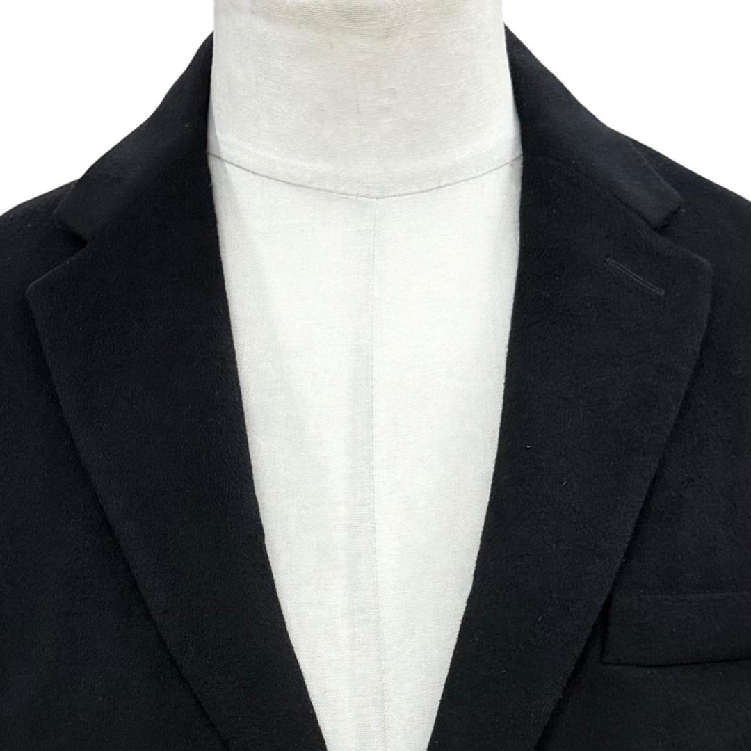 Excellent DIOR tailored jacket black cashmere mens 44 933C224A3225