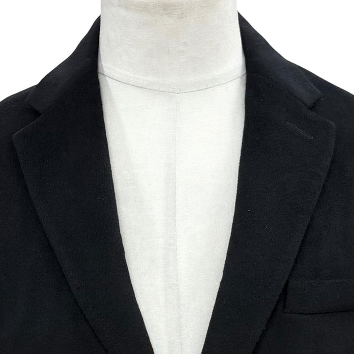 Excellent DIOR tailored jacket black cashmere mens 44 933C224A3225