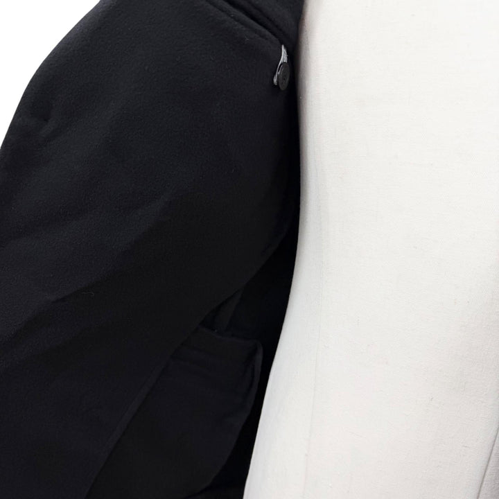 Excellent DIOR tailored jacket black cashmere mens 44 933C224A3225
