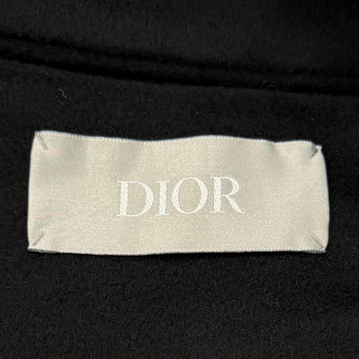 Excellent DIOR tailored jacket black cashmere mens 44 933C224A3225