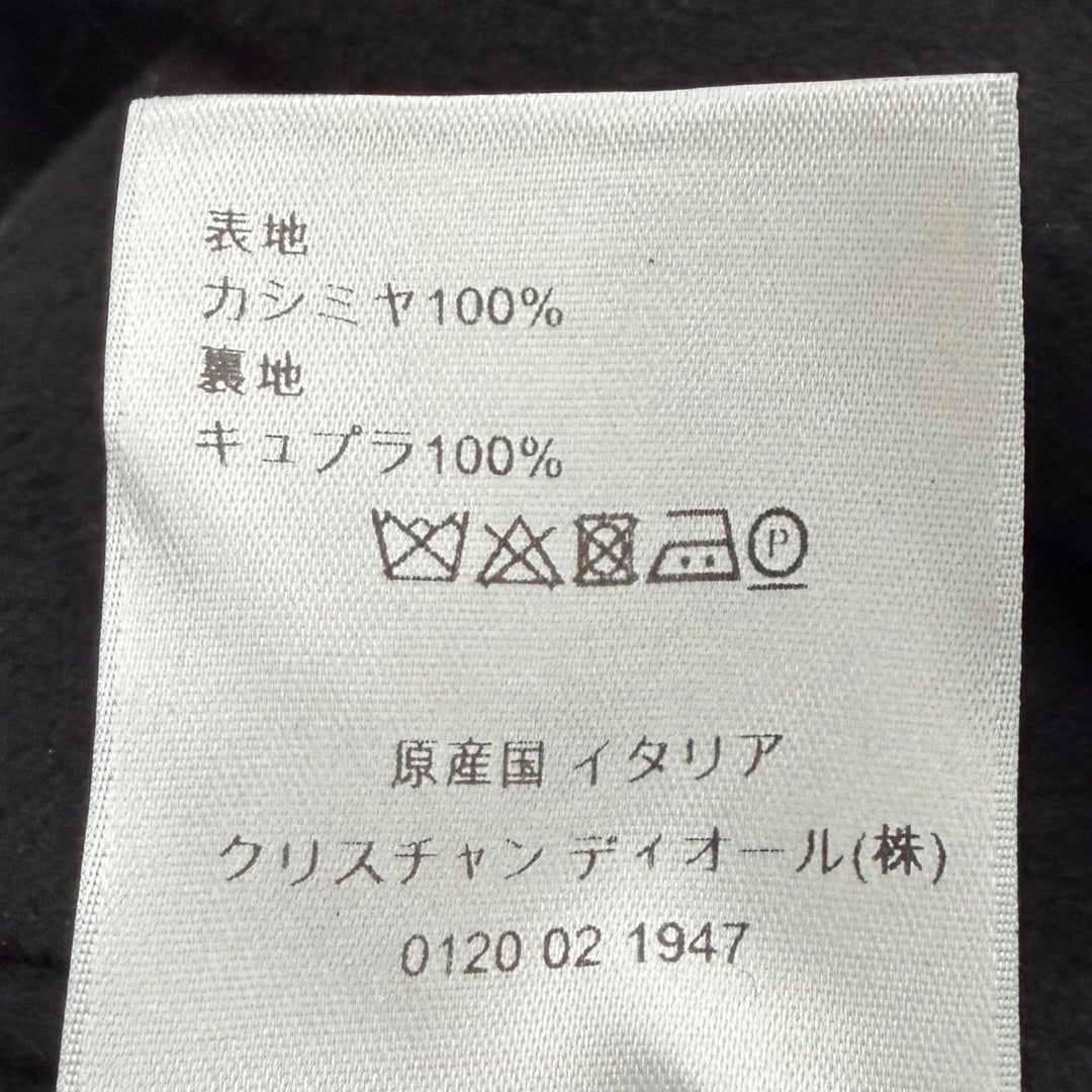 Excellent DIOR tailored jacket black cashmere mens 44 933C224A3225