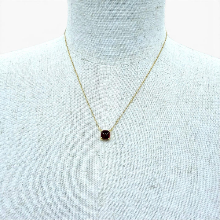 Great TIFFANY&Co. Necklace Sugar stack Pink tourmaline Yellow Gold 750 Women