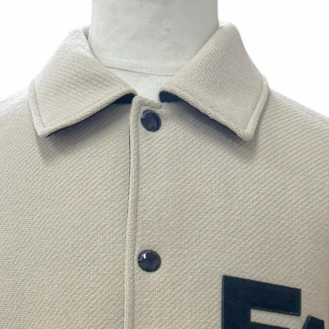Great EMPORIO ARMANI Stajan beige wool mens 48 EM003125