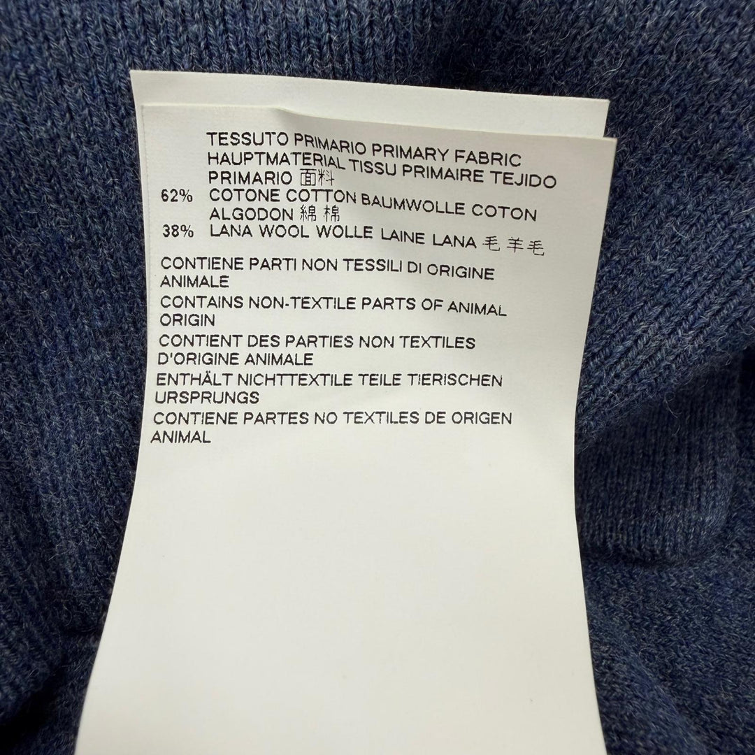Great Maison Margiela 10 sweater Navy cotton mens M S50HA0689