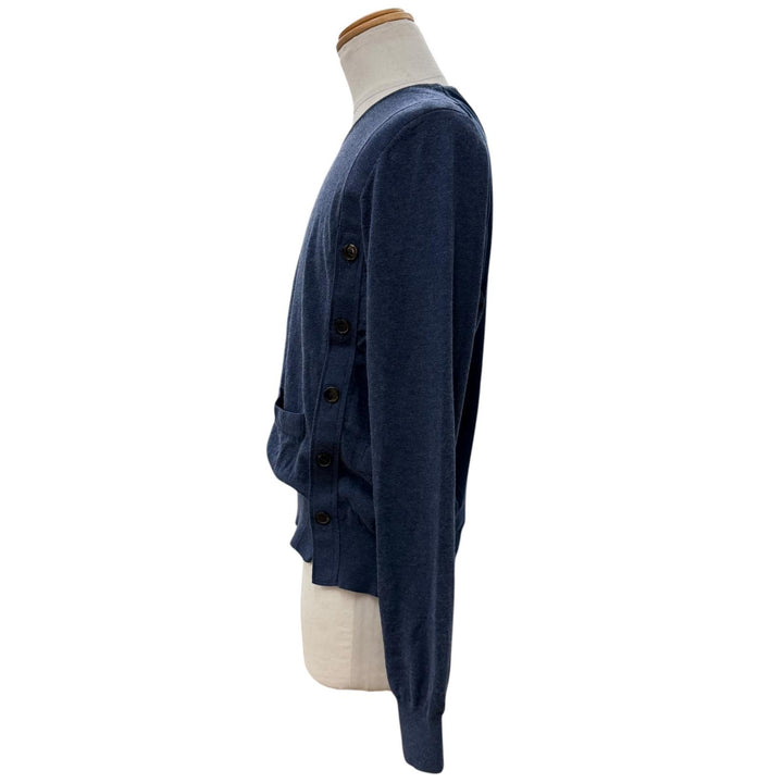 Great Maison Margiela 10 sweater Navy cotton mens M S50HA0689