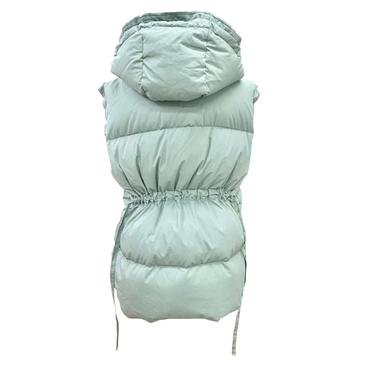 Great MONCLER GENIUS 2 1952 Down vest BATTY Logo-appen hooded jacket green 0