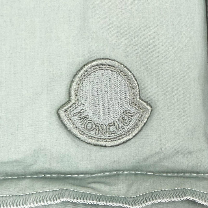 Great MONCLER GENIUS 2 1952 Down vest BATTY Logo-appen hooded jacket green 0