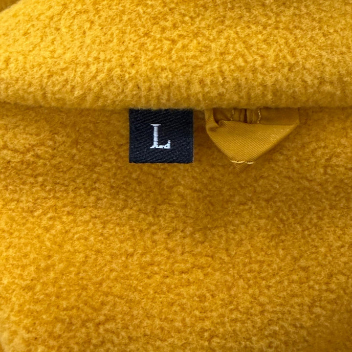 Great MONCLER GRENOBLE hoodie MAGLIA yellow polyester mens L J20978G00001