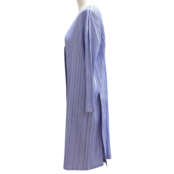 Excellent PLEATS PLEASE cardigan V-neck, long polyester 2 PP93-JA603
