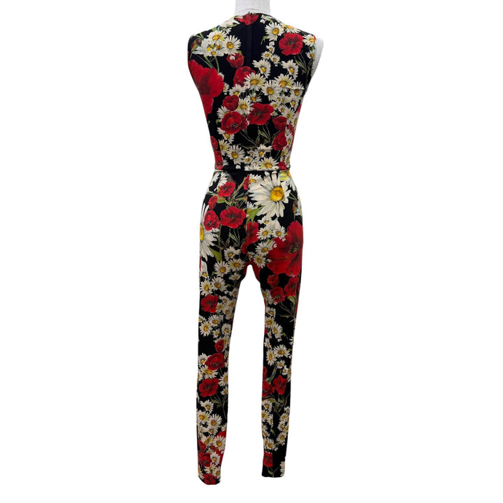 Excellent DOLCE&GABBANA jumpsuit Silk blend all-in-one jumpsuit black 36 F6VN6T