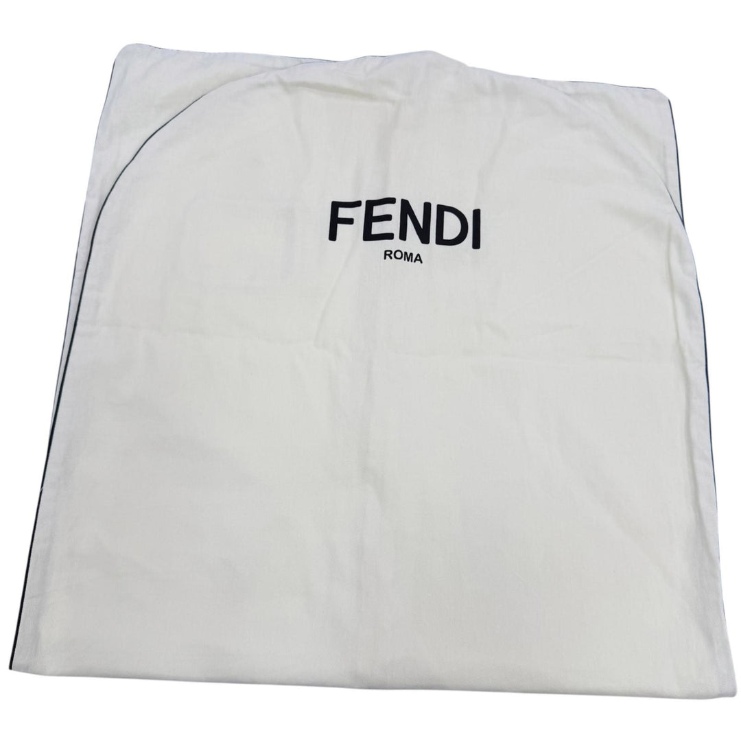 Excellent FENDI Mouton jacket FF Logo Metal Lambskin Shearling Jacket 38 FM5290