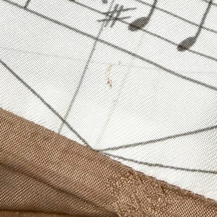 Great HERMES Best Music played by spheres (La Musique des Spheres) Brown silk 52