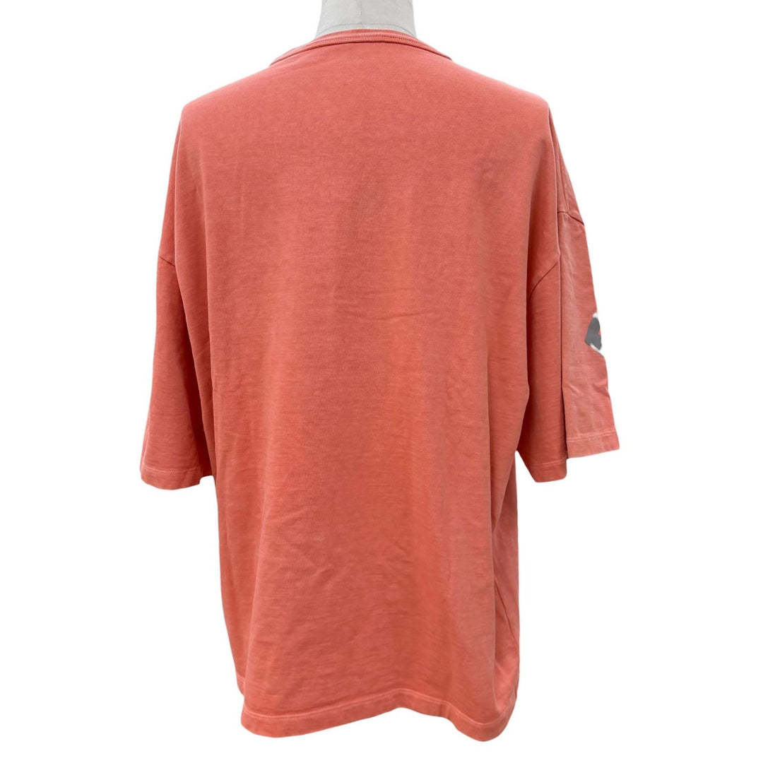 Great LOUIS VUITTON Short sleeve T-shirt pink cotton mens XS
