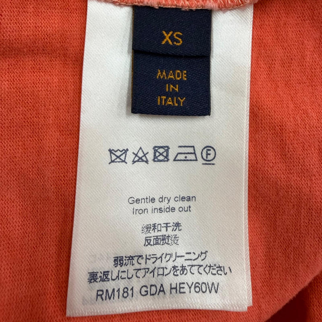 Great LOUIS VUITTON Short sleeve T-shirt pink cotton mens XS