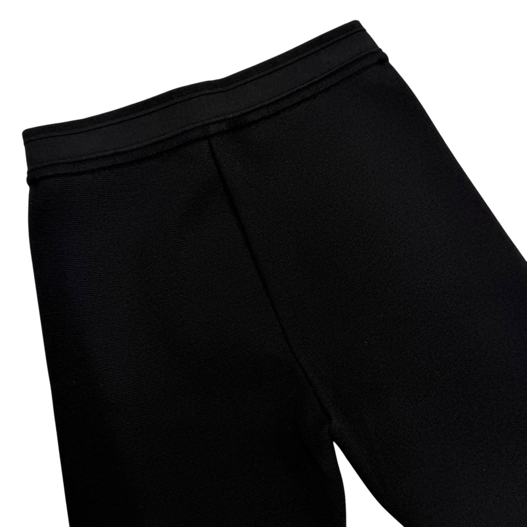 Pristine Christian Dior Shorts Logo patch knit shorts black Women 40 244P40AM512