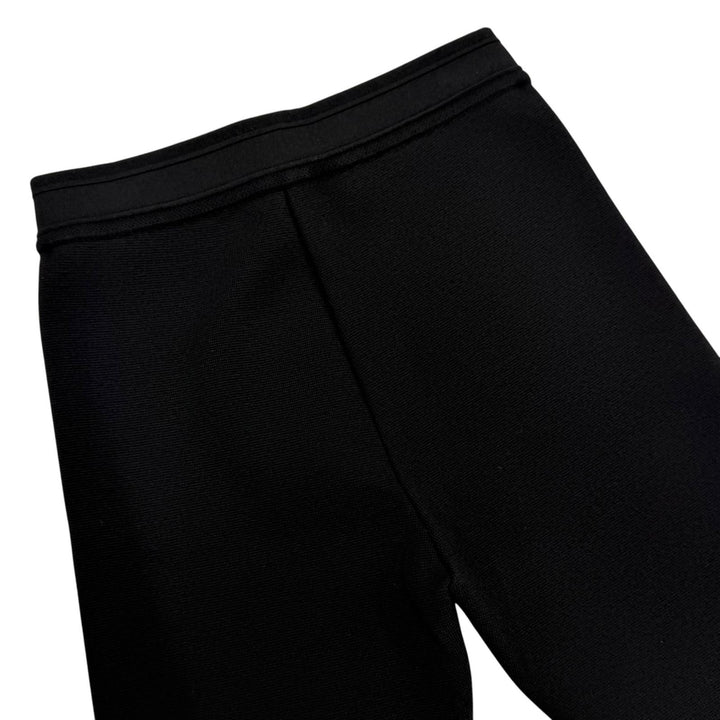 Pristine Christian Dior Shorts Logo patch knit shorts black Women 40 244P40AM512