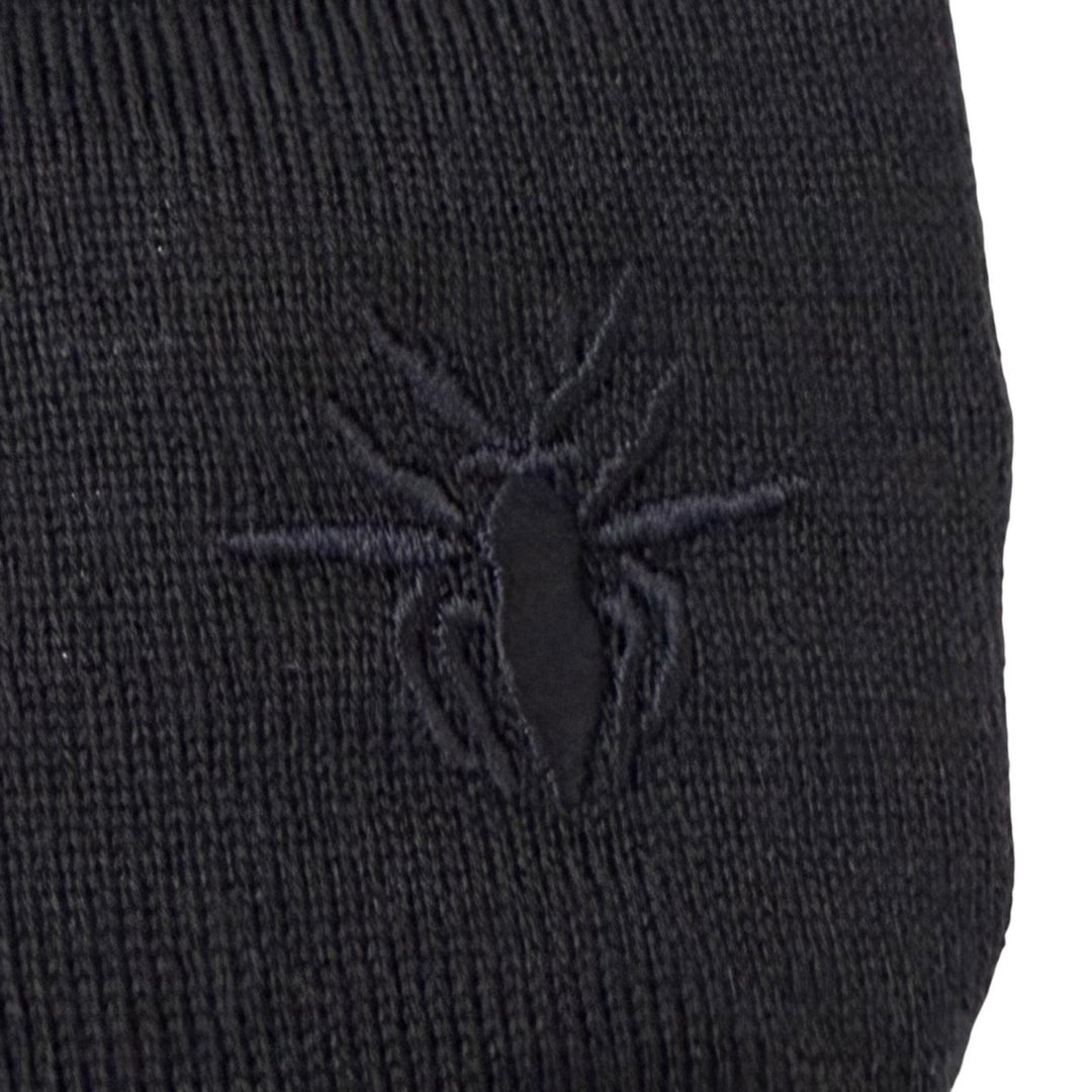 Excellent DIOR Long sleeve polo shirt BEE embroidery Dark navy wool mens XS