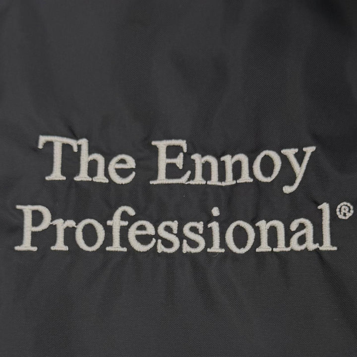 Excellent ENNOY Nylon Packable Jacket black mens M Stainless Steel22BRENJK01LV