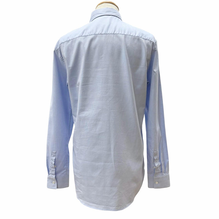 Great Dior HOMME Long sleeve shirt Light blue cotton mens 39 638C527A3118