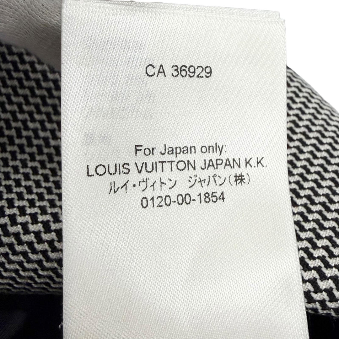 Pristine LOUIS VUITTON Best Cache-coeur design long vest black wool Women 36