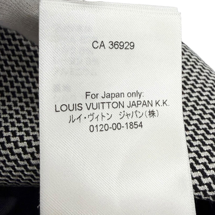 Pristine LOUIS VUITTON Best Cache-coeur design long vest black wool Women 36