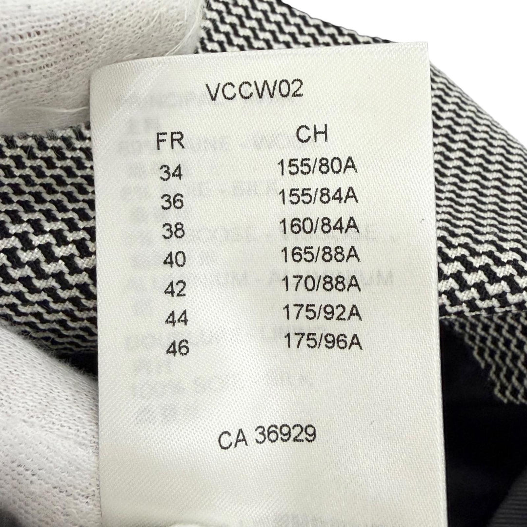 Pristine LOUIS VUITTON Best Cache-coeur design long vest black wool Women 36