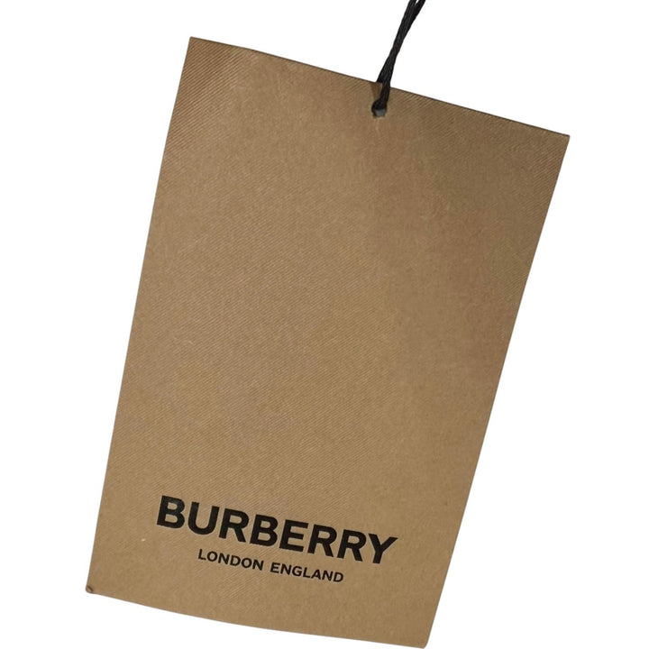 Pristine BURBERRY hoodie black cotton mens M 8034510