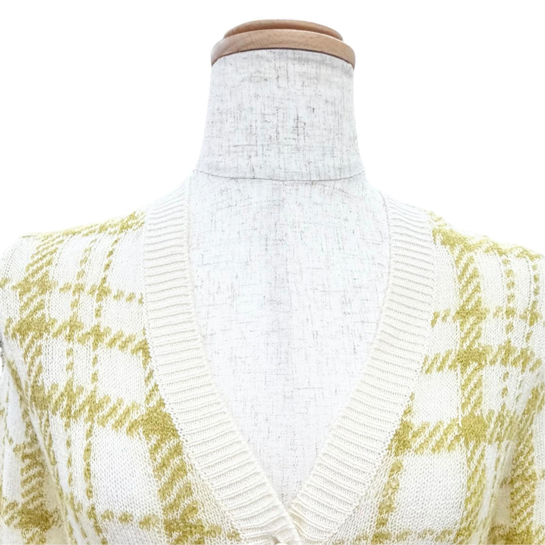 Excellent Christian Dior cardigan Mohair and cashmere blend 40 144G50AM140